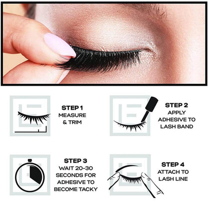 Mink eyelashes silk eyelash 3d lash handmade extension curl natural