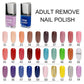 60 color nail polish gel water-based tear nude clear odorless armor oil 10ml