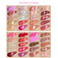 40 color lipgloss nude shimmer long lasting high pigmented clear tube (Color 31-40)