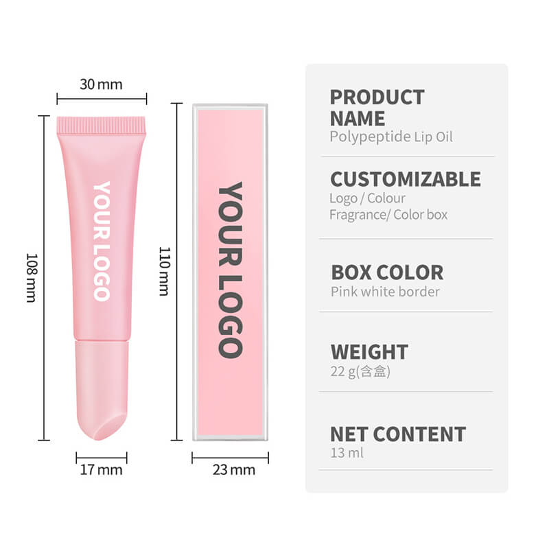 39 color nude lip gloss lip glaze high pigment plumping pink tube (color 01-33)