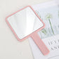 6 color makeup mirror suqare shape portable handheld gift mirrors