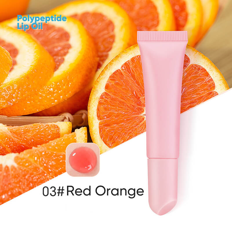 6 color polypeptide lip oil Camellia lip balm Arnica repair moisturizing anti-aging