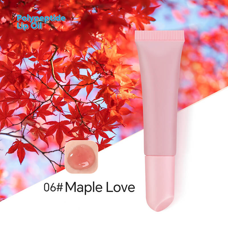 6 color polypeptide lip oil Camellia lip balm Arnica repair moisturizing anti-aging