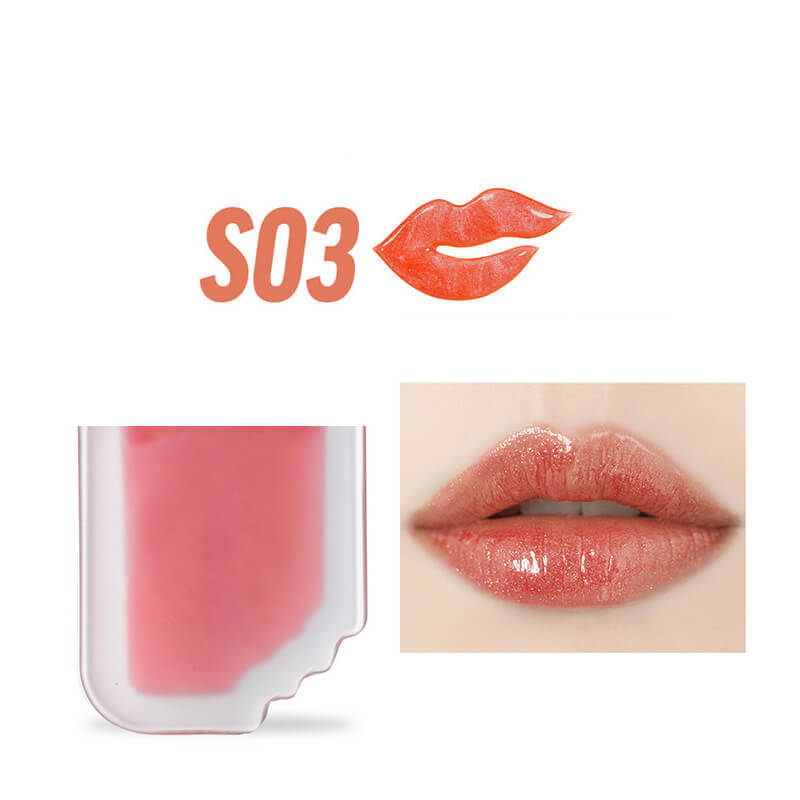 26 color lip gloss shimmer glitter lip glaze moisturizing print your logo