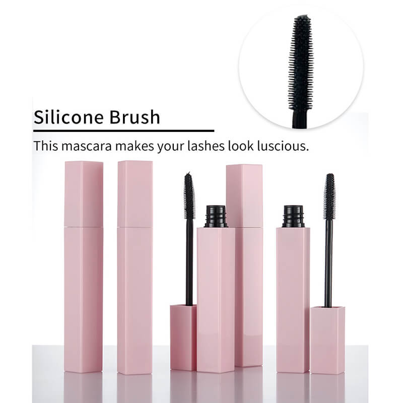 Mascara full volume waterproof thick curling smudge-free pink tube