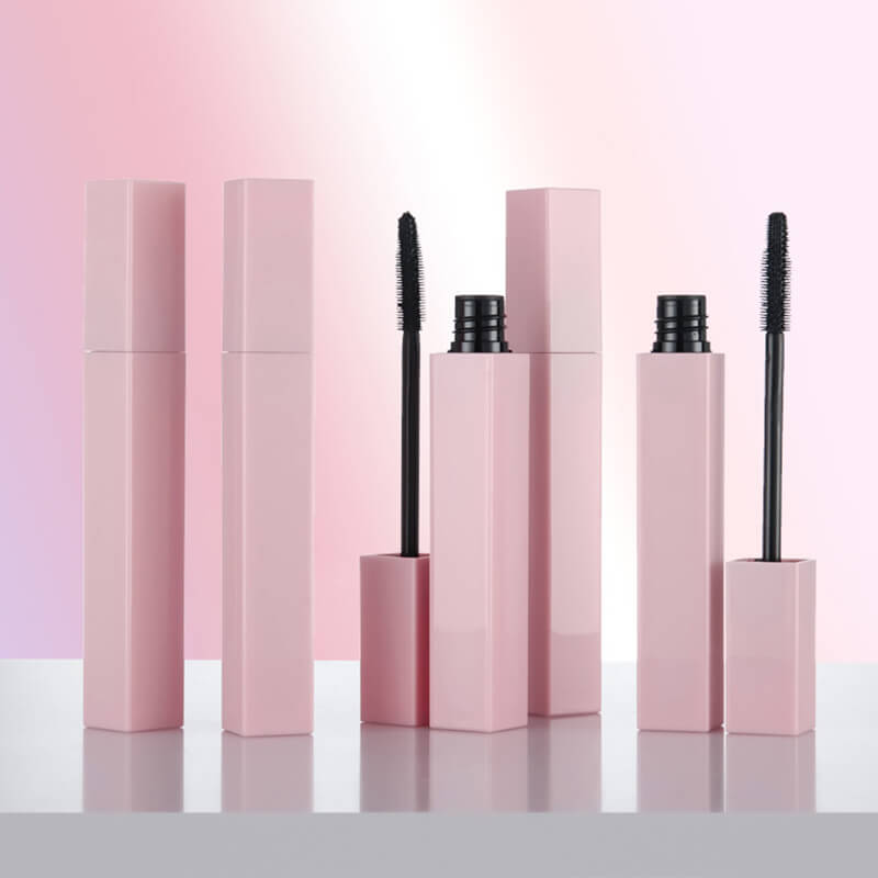 Mascara full volume waterproof thick curling smudge-free pink tube