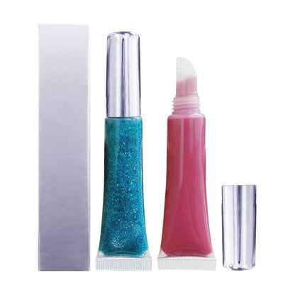 Tubo exprimidor de brillo labial de gelatina de 31 colores