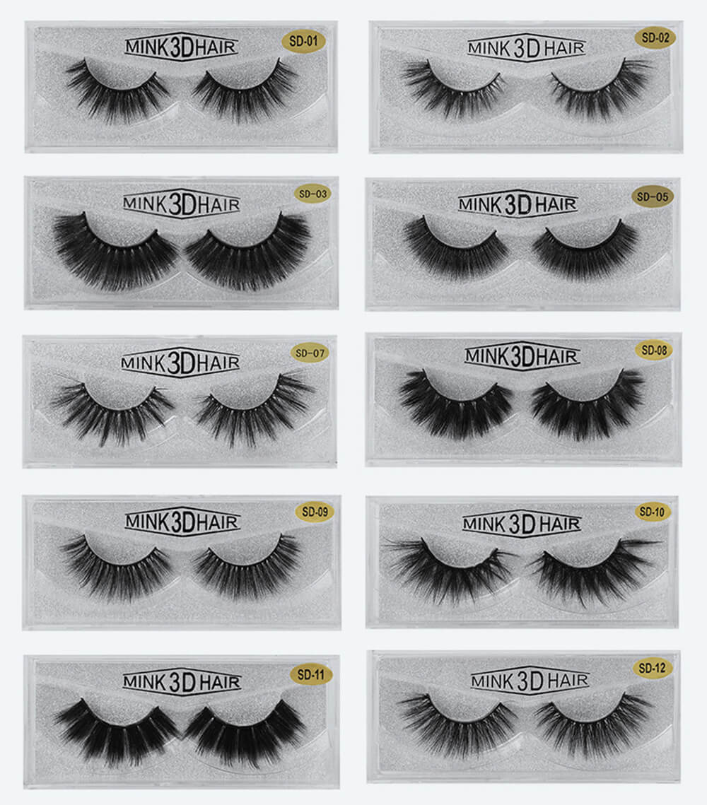 3D eyelash mink lashes soft natural