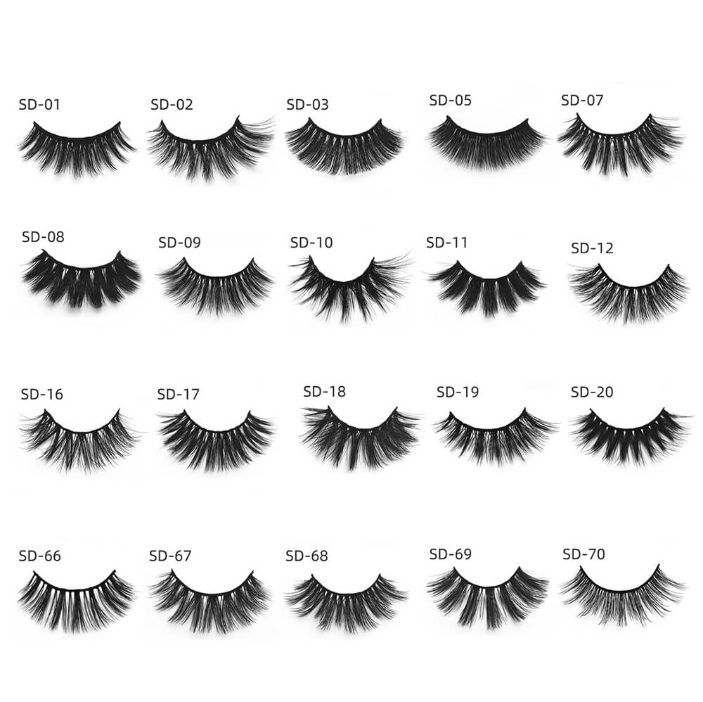 3D eyelash mink lashes soft natural