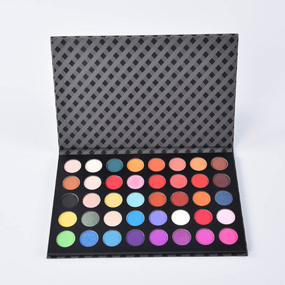 Paleta de sombras de ojos de 40 colores de alto pigmento