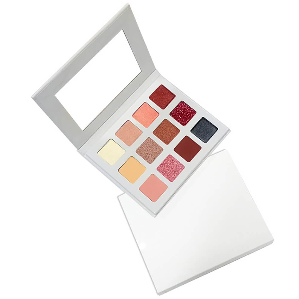 Paleta de sombras de ojos de 12 colores White Square