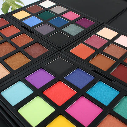 Paleta de sombras de ojos de 12 colores, tonos tierra oscuros