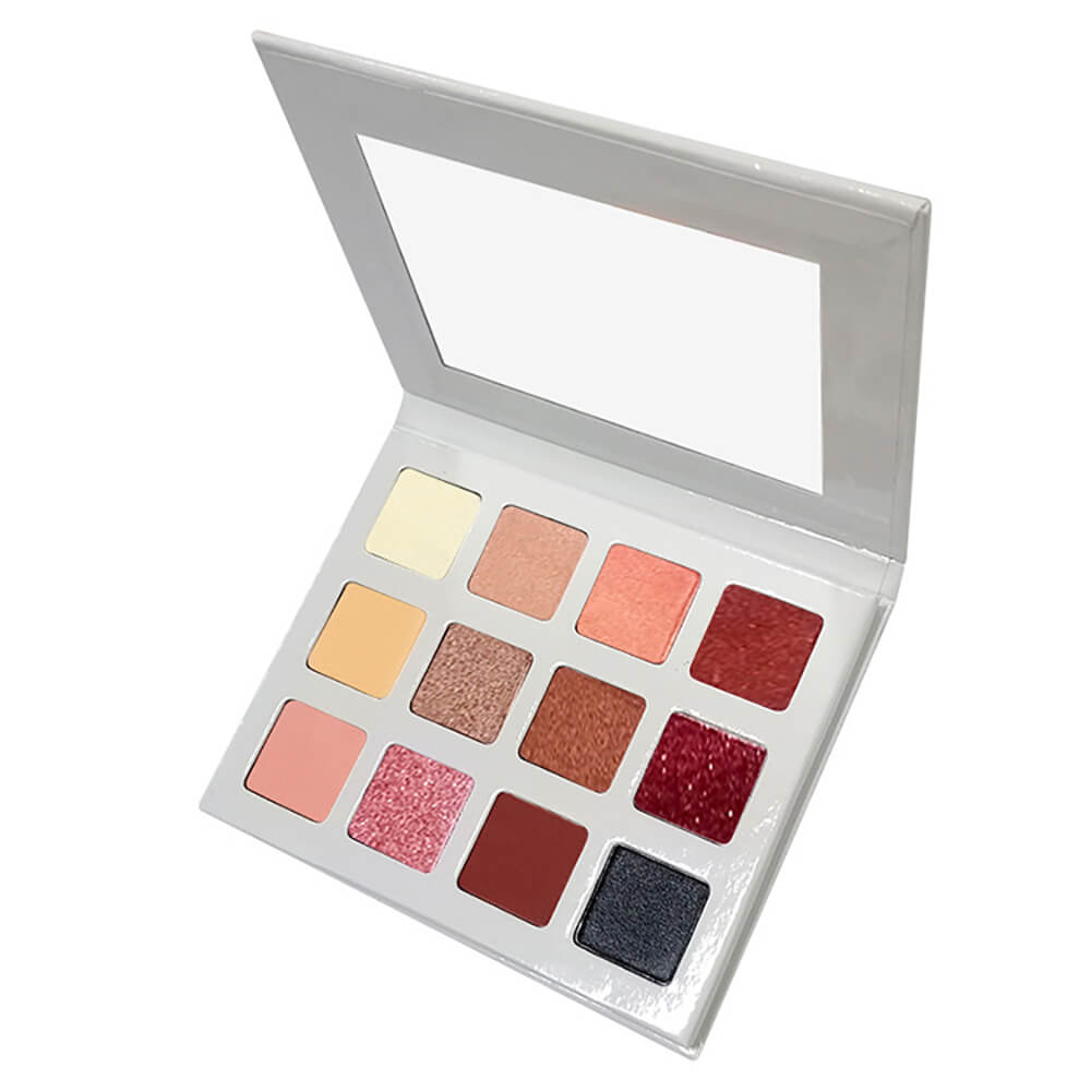 Paleta de sombras de ojos de 12 colores White Square