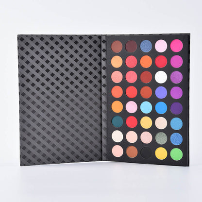 Paleta de sombras de ojos de 40 colores de alto pigmento