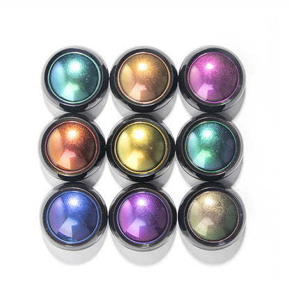 9 color eyeshadow chameleon eye powder high pigmented