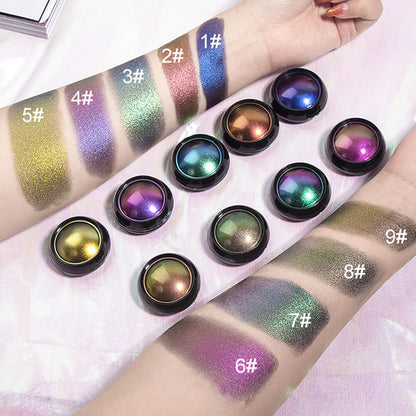 9 color eyeshadow chameleon eye powder high pigmented