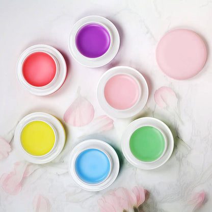 6 scent lip mask macaron exfoliate moisturizing lip care