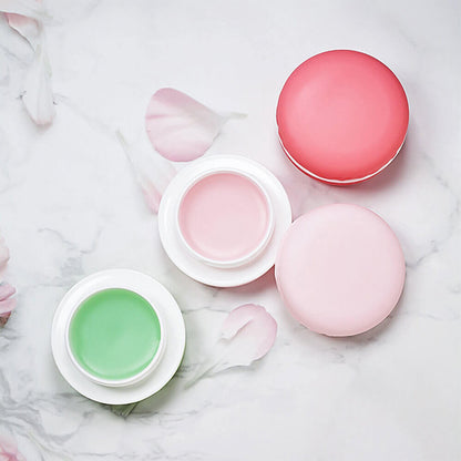 6 scent lip mask macaron exfoliate moisturizing lip care