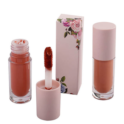 Lápiz labial líquido de 8 colores mate antiadherente nude