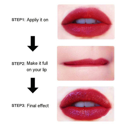 6 color matte liquid lipstick metallic chameleon long lasting waterproof