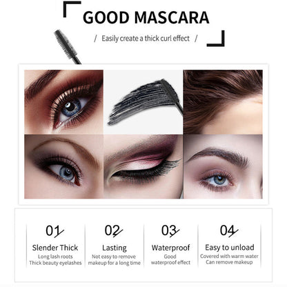 4D mascara full volume waterproof fiber lengthen diamond