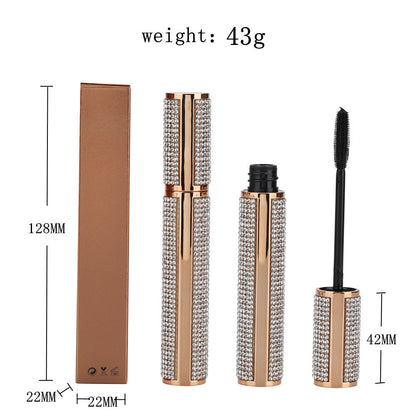 4D mascara full volume waterproof fiber lengthen diamond