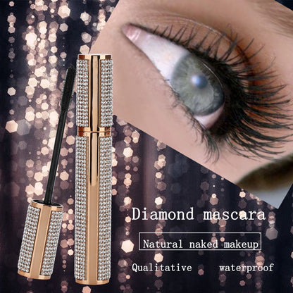 4D mascara full volume waterproof fiber lengthen diamond