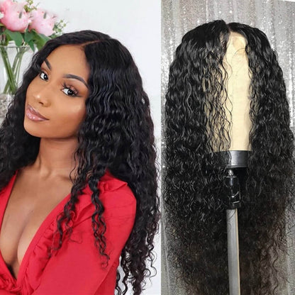 African black wigs long curly beauty hair easy to wear