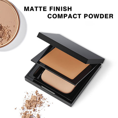 Corrector de 10 colores en polvo compacto con acabado mate