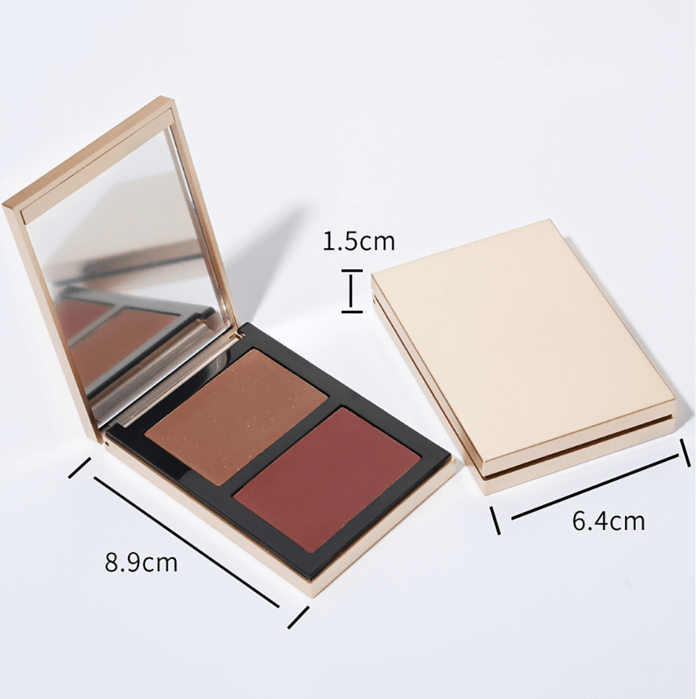 8 color dark contour powder bronzer shadow high pigmented