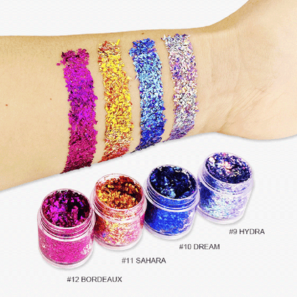 28 color eyeshadow gel eye shadow powder chameleon glitter