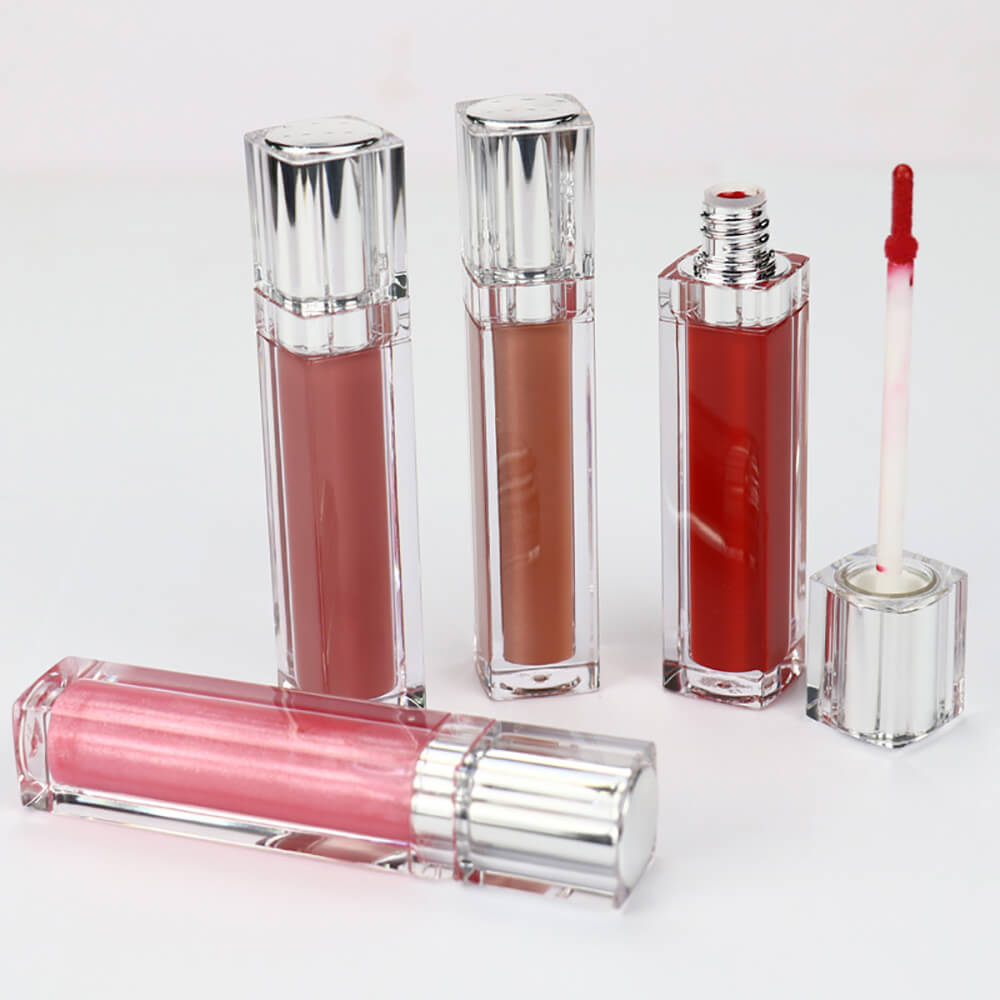 20 color nude lip gloss matte liquid lipstick long lasting silver tube