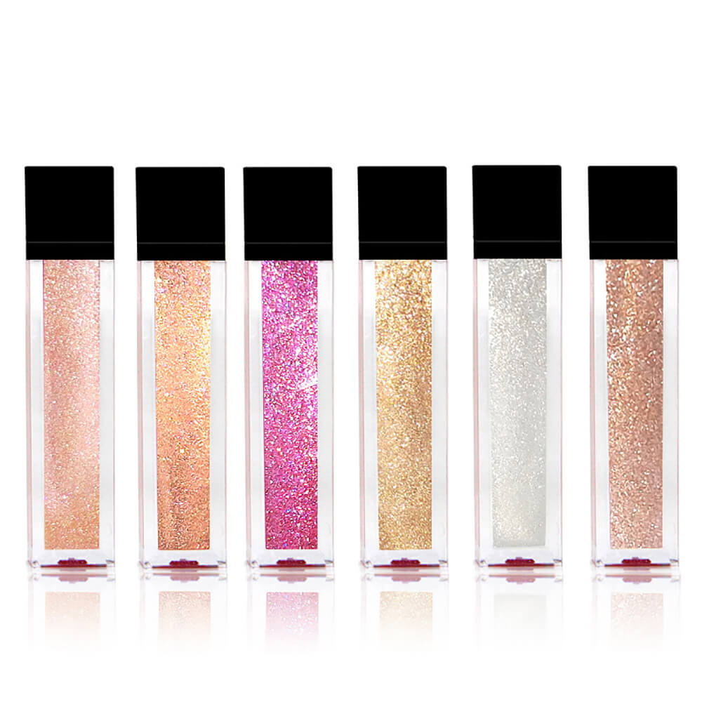 11 color lip gloss shimmer glitter