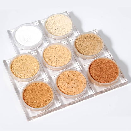 8 color air loose setting powder matte flawless skin friendly